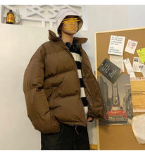 Load image into Gallery viewer, Men Harajuku Colorful Bubble Coat Winter Jacket