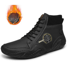 Load image into Gallery viewer, Men Winter Boots Fashion Leather Boots Men