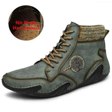 Load image into Gallery viewer, Men Winter Boots Fashion Leather Boots Men