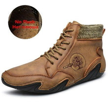 Load image into Gallery viewer, Men Winter Boots Fashion Leather Boots Men