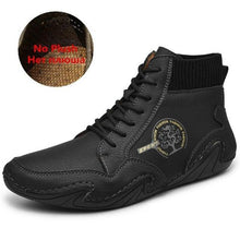 Load image into Gallery viewer, Men Winter Boots Fashion Leather Boots Men