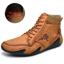 Load image into Gallery viewer, Men Winter Boots Fashion Leather Boots Men