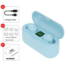 Load image into Gallery viewer, F9 TWS Bluetooth 5.0 Wireless Earphones Headphone