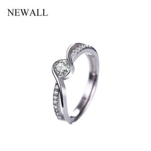Load image into Gallery viewer, Silver Plated Couple Ring