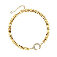 Load image into Gallery viewer, Initial Beaded Bracelet for Women