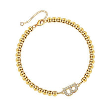 Load image into Gallery viewer, Initial Beaded Bracelet for Women