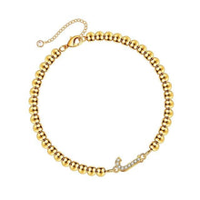 Load image into Gallery viewer, Initial Beaded Bracelet for Women