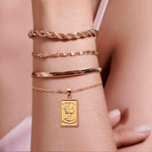 Load image into Gallery viewer, Women Stars Moon Beaded Bracelet