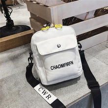Load image into Gallery viewer, Women Shoulder Bag Fashion Pure Color Casual Tote Outdoor Bag Canvas Handbag Zipper Messenger Messenger Bags Sac Main Femme