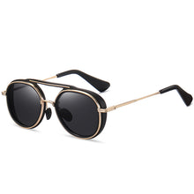 Load image into Gallery viewer, Colorful Two-tone Sunglasses Fashion Metal Sunglasses Glasses
