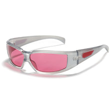 Load image into Gallery viewer, Oval Frame Sunglasses For Men Women UV400 Fashion Y2K Retro Punk Pink Glasses Hip Hop
