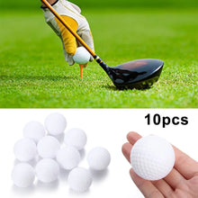 Load image into Gallery viewer, 10Pcs White Soft Practice Golf Balls
