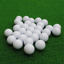 Load image into Gallery viewer, 10Pcs White Soft Practice Golf Balls
