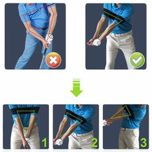 Load image into Gallery viewer, Elastic Golf Swing Trainer Arm Band
