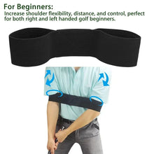 Load image into Gallery viewer, Elastic Golf Swing Trainer Arm Band
