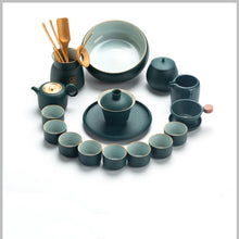 Load image into Gallery viewer, Ceramic Kung Fu Tea Set
