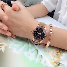 Load image into Gallery viewer, Star-cut face waterproof student watch
