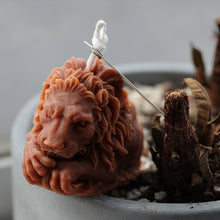 Load image into Gallery viewer, Lion Candle Mold Handmade Candle Scented Candle DIY Material
