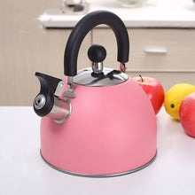 Load image into Gallery viewer, Ru Yi Pink Whistling Kettle Whistling Kettle Fashion Whistling Kettle New Whistling Kettle
