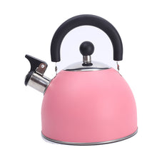 Load image into Gallery viewer, Ru Yi Pink Whistling Kettle Whistling Kettle Fashion Whistling Kettle New Whistling Kettle
