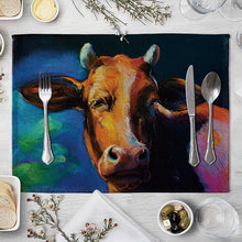 Load image into Gallery viewer, Striped Printed Western Placemat Placemat
