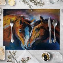 Load image into Gallery viewer, Striped Printed Western Placemat Placemat
