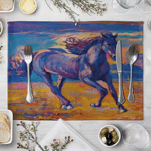 Load image into Gallery viewer, Striped Printed Western Placemat Placemat
