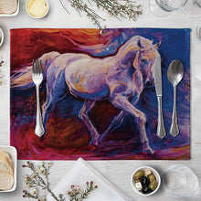Load image into Gallery viewer, Striped Printed Western Placemat Placemat
