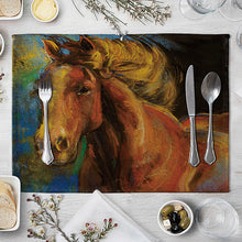 Load image into Gallery viewer, Striped Printed Western Placemat Placemat
