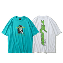 Load image into Gallery viewer, Dark Mourning Print Loose Short Sleeve
