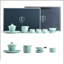 Load image into Gallery viewer, Ceramic Kung Fu Tea Set
