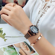 Load image into Gallery viewer, Star-cut face waterproof student watch
