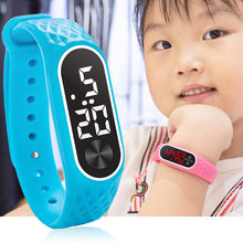 Load image into Gallery viewer, Silicone Children's LED Red And White Light Watch
