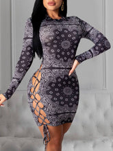 Load image into Gallery viewer, Bandana Design Dress
