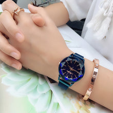 Load image into Gallery viewer, Star-cut face waterproof student watch
