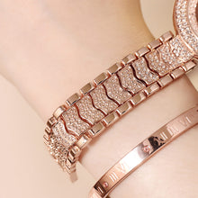 Load image into Gallery viewer, Women's watch with diamond strap
