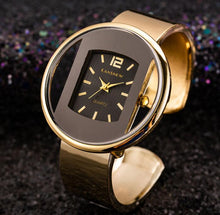 Load image into Gallery viewer, Women Watches New Luxury Brand Bracelet Watch Gold Silver Dial Lady Dress Quartz Clock Hot Bayan Kol Saati
