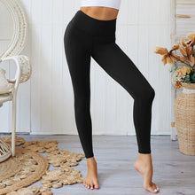 Load image into Gallery viewer, Peach fitness pants yoga pants
