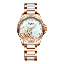 Load image into Gallery viewer, Female hollow automatic mechanical watch
