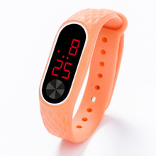 Load image into Gallery viewer, Silicone Children's LED Red And White Light Watch
