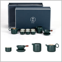 Load image into Gallery viewer, Ceramic Kung Fu Tea Set
