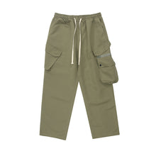 Load image into Gallery viewer, Thickened Casual Elastic Rope Multi Bag Harun Pants Male
