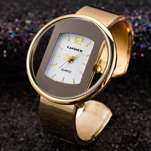 Load image into Gallery viewer, Women Watches New Luxury Brand Bracelet Watch Gold Silver Dial Lady Dress Quartz Clock Hot Bayan Kol Saati
