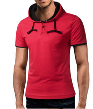 Load image into Gallery viewer, Mens Hoodie Slim T-Shirt
