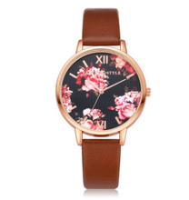 Load image into Gallery viewer, High Quality Fashion Leather Strap Rose Gold Women Watch Casual Love Heart Quartz Wrist Watch Women Dress Ladies Luxury Watches
