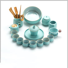 Load image into Gallery viewer, Ceramic Kung Fu Tea Set
