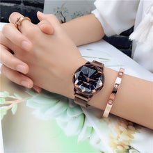 Load image into Gallery viewer, Star-cut face waterproof student watch
