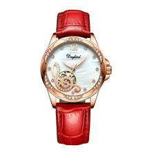 Load image into Gallery viewer, Female hollow automatic mechanical watch
