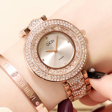 Load image into Gallery viewer, Women's watch with diamond strap
