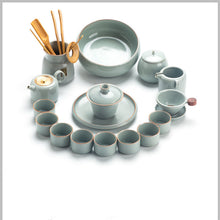 Load image into Gallery viewer, Ceramic Kung Fu Tea Set
